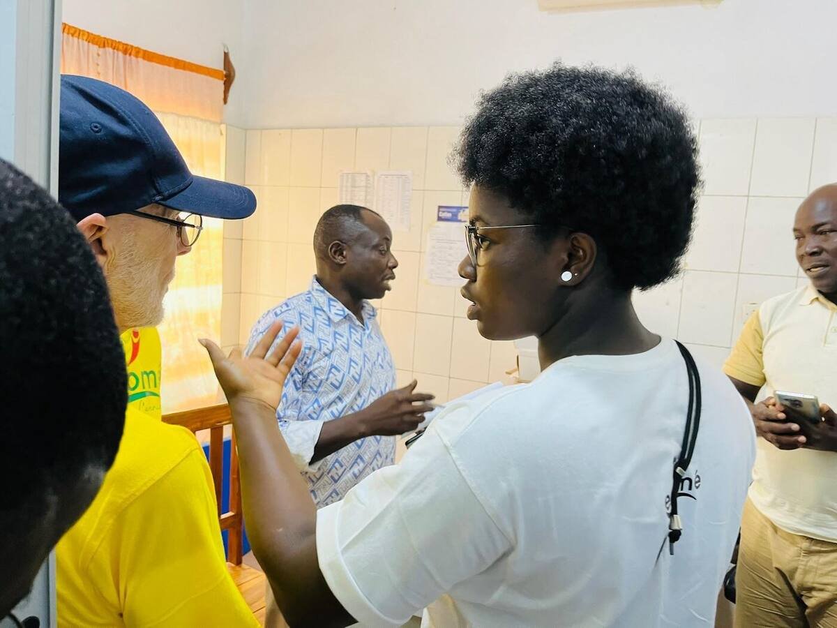 Dons à l’hôpital d’Anié