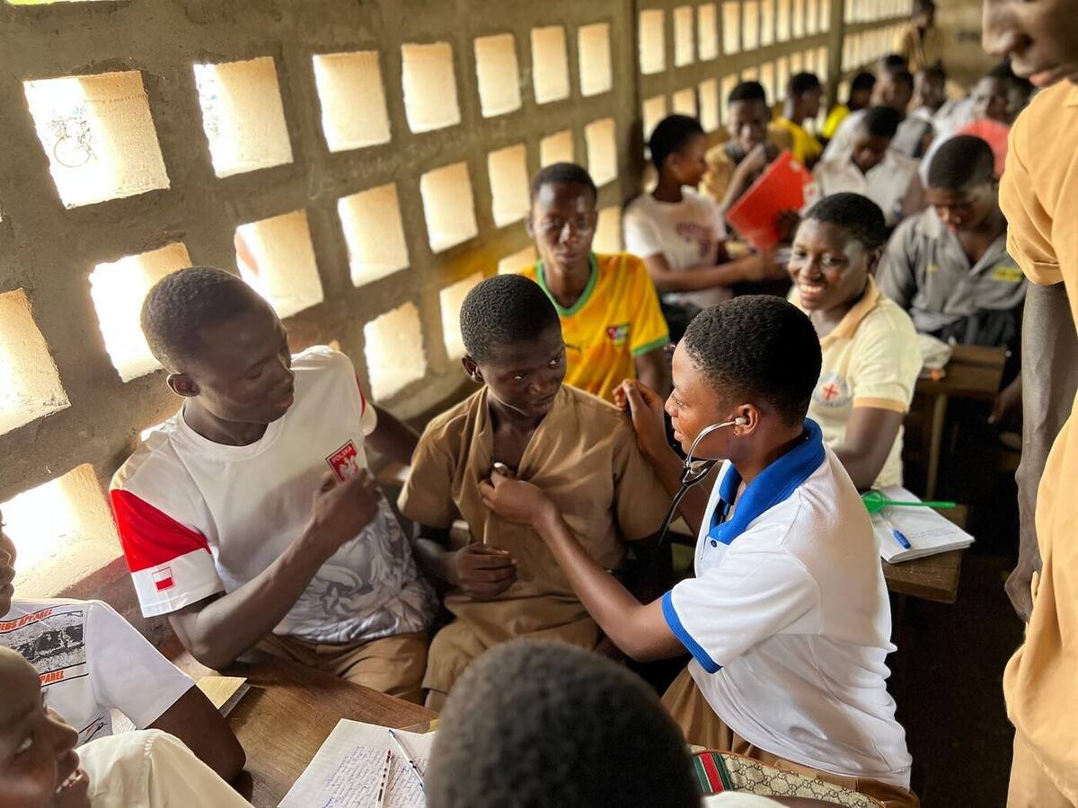 School guidance day in Anié